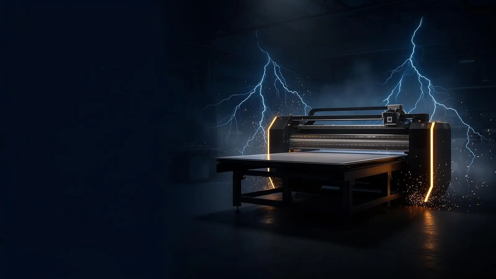 UV flatbed štampa velikog formata u studiju Gama Digital Centar