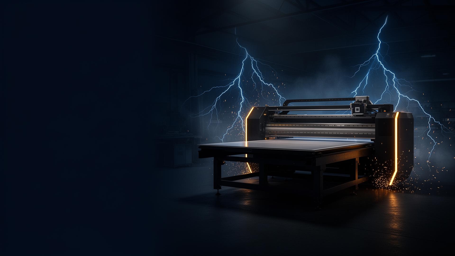 UV flatbed štampa velikog formata u studiju Gama Digital Centar